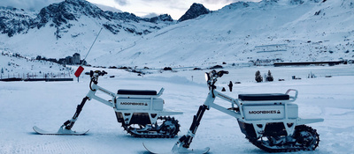 Moonbikes à Tignes